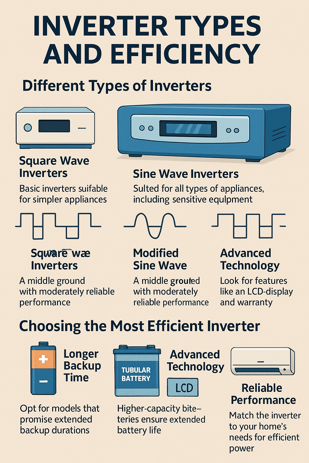 Inverter Types and Efficiency